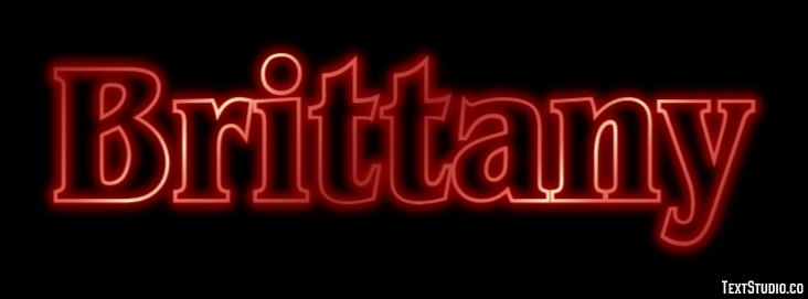Brittany Text Effect