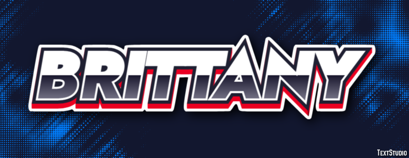 Brittany テキスト効果