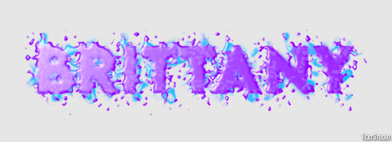 Brittany Text Effect