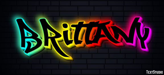 Brittany Text Effect