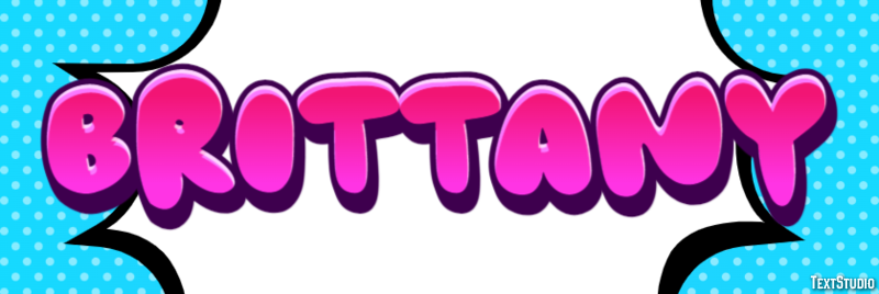 Brittany テキスト効果