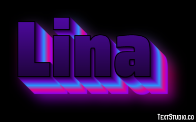 Lina Effetto testo