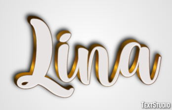 Lina Efeito de texto