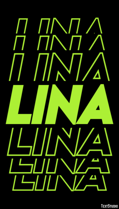 Lina Effetto testo