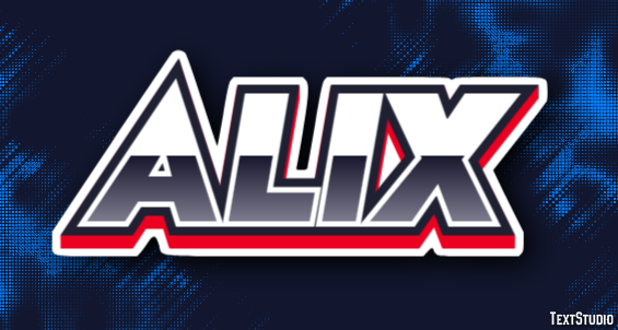 Alix Efecto de Texto