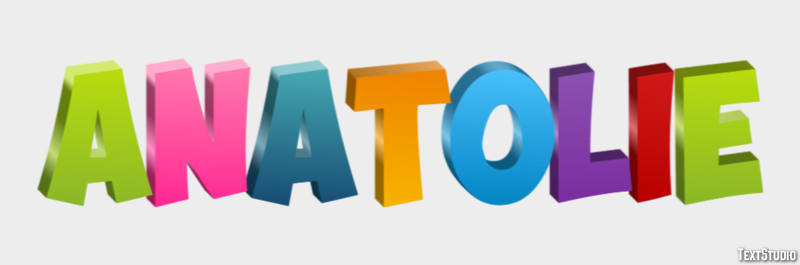 Anatolie Efecto de Texto