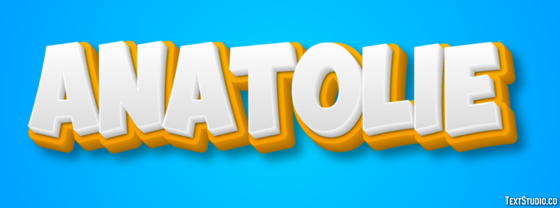 Anatolie Efecto de texto