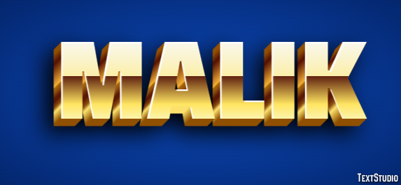 Malik Efecto de Texto