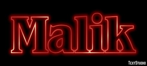Malik Text Effect