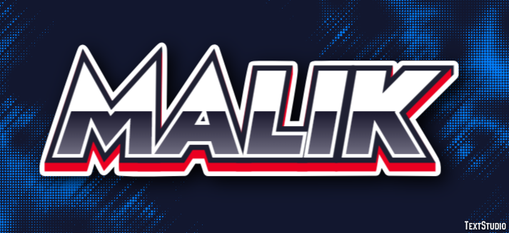 Malik Text effect
