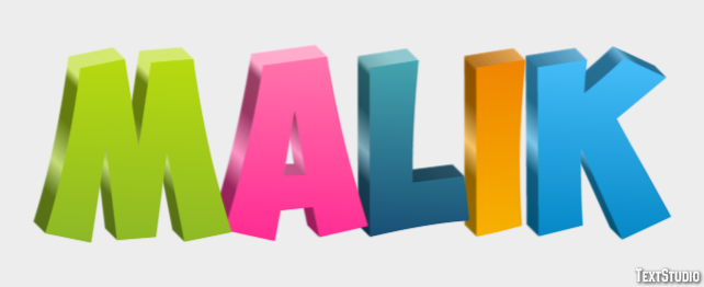 Malik Text Effect
