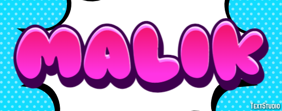 Malik Text effect