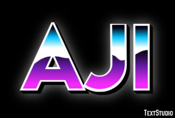 Aji Text Effect