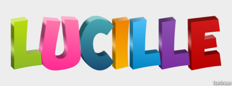 Lucille テキスト効果