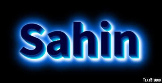 Sahin Text Effect
