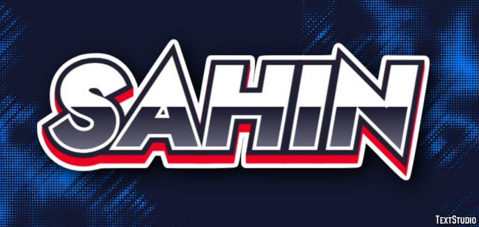 Sahin Texteffekt