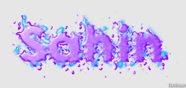 Sahin Texteffekt