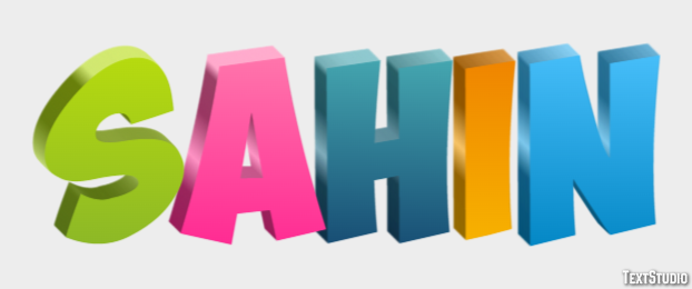 Sahin Text Effect