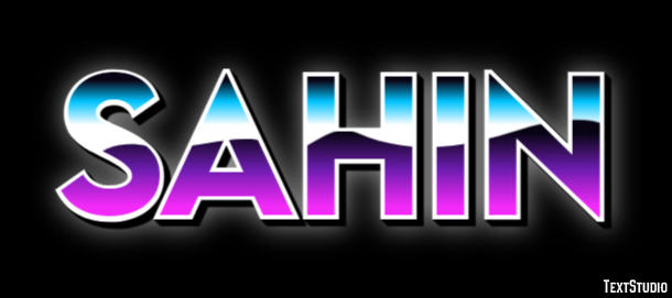 Sahin Text Effect