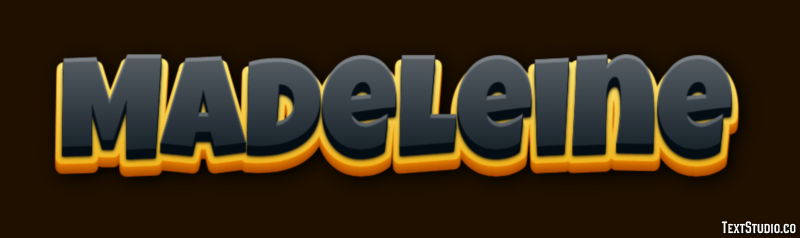 Madeleine Texteffekt