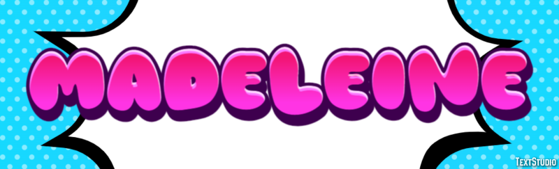 Madeleine Texteffekt