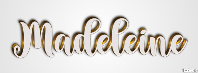 Madeleine Texteffekt