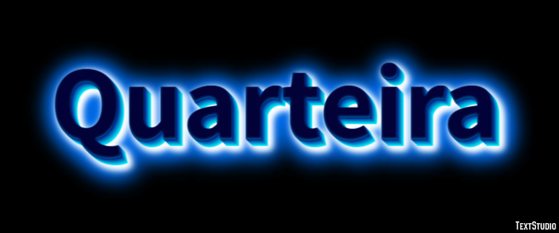 Quarteira Efeito de texto
