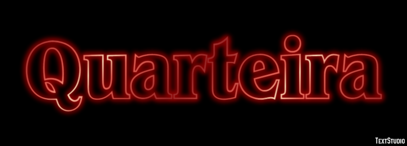Quarteira Efecto de Texto