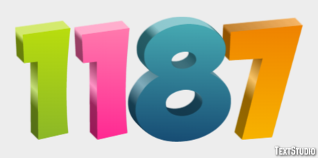 1187 Efecto de Texto