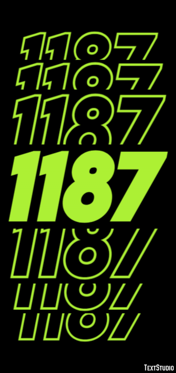 1187 Efecto de Texto