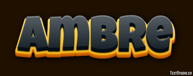 Ambre Effet de Texte