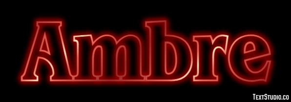 Ambre Tekst Effect