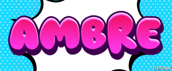 Ambre Tekst Effect