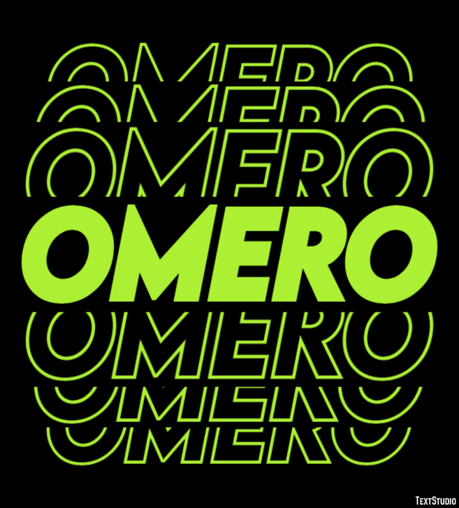 Omero Effetto testo