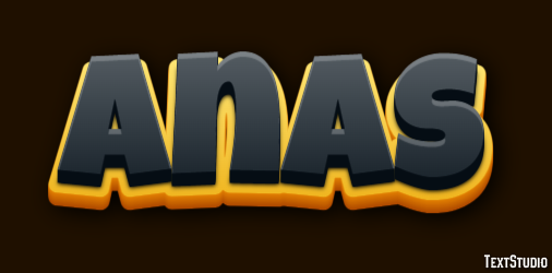 Anas Text Effect
