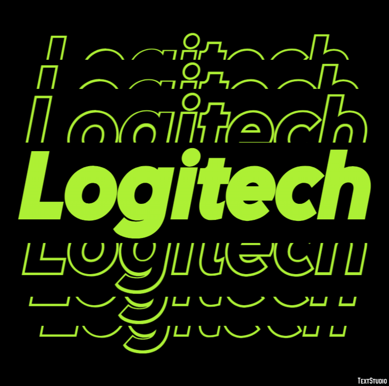Logitech Efekt tekstowy