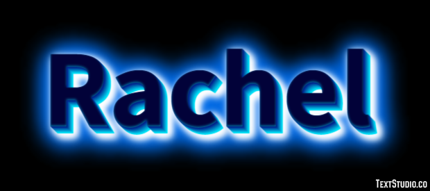 Rachel Text Effect