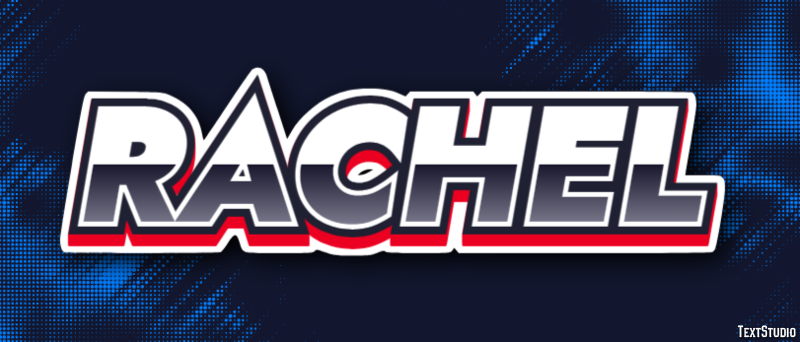 Rachel Text Effect