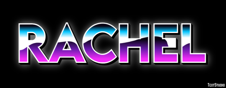 Rachel Text Effect