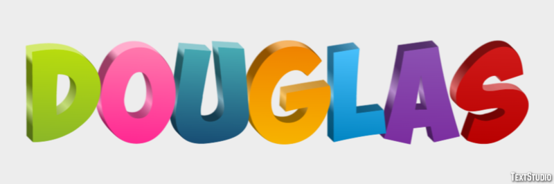 Douglas Efekt tekstowy