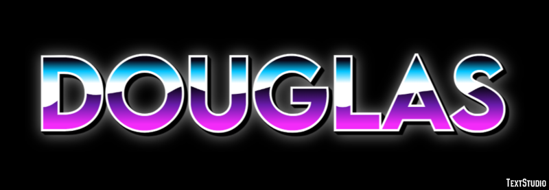 Douglas Efekt tekstowy