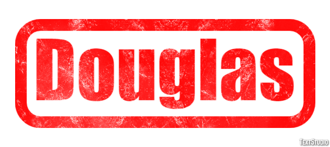 Douglas Efekt tekstowy
