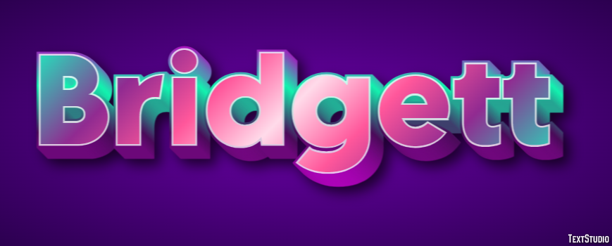 Bridgett Text Effect