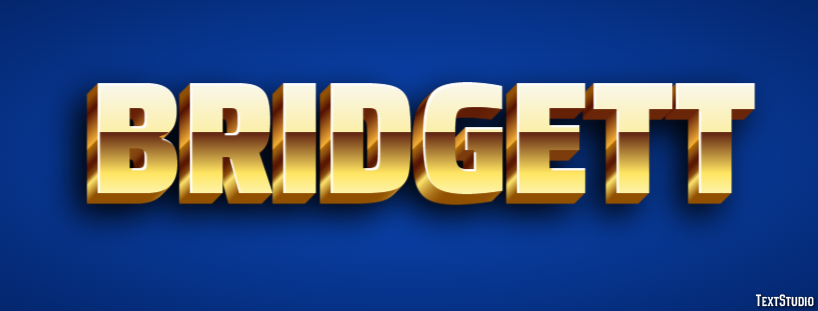 Bridgett Efeito de texto
