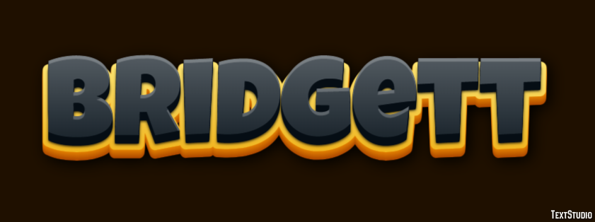 Bridgett Efeito de texto
