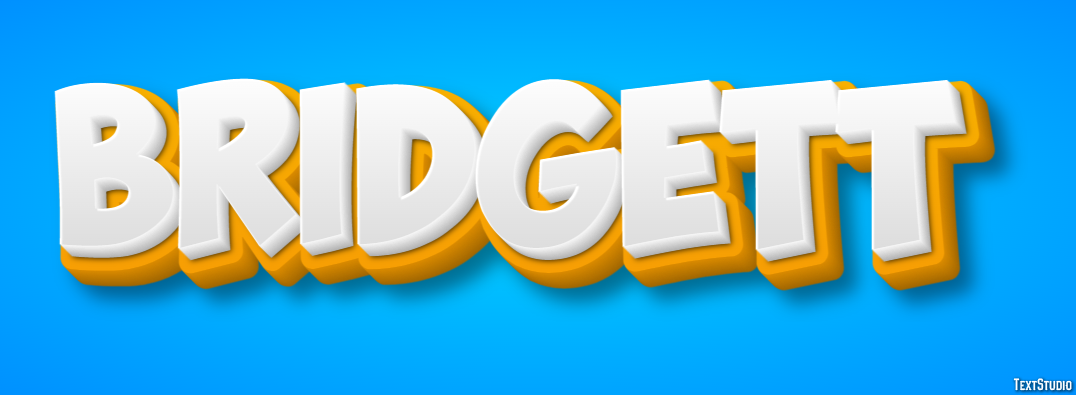 Bridgett Text effect