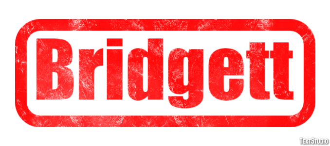 Bridgett Text effect