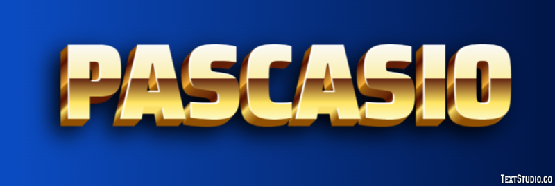 Pascasio Efecto de Texto
