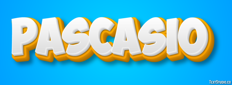 Pascasio Efecto de Texto