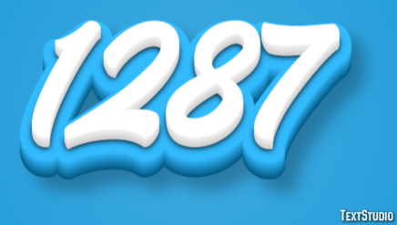 1287 Efekt tekstowy